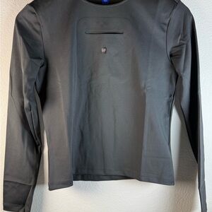 GAP - YZY Charcoal Gray Long Sleeve Shirt